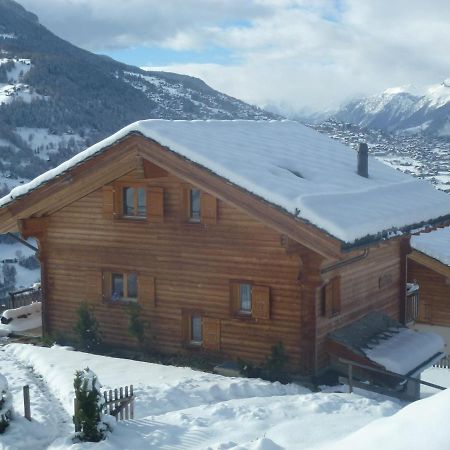 Christoph Standing & Calm Chalet 10 Pers By Alpvision Residences Veysonnaz Exteriör bild