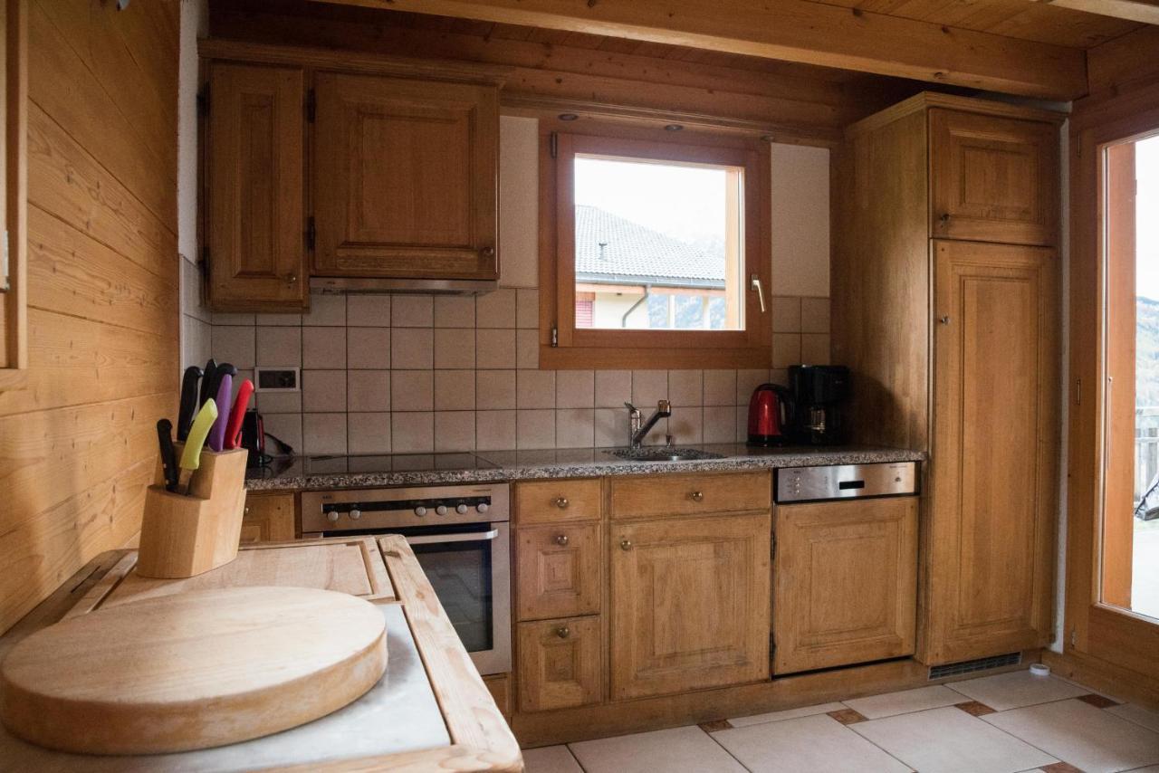 Christoph Standing & Calm Chalet 10 Pers By Alpvision Residences Veysonnaz Exteriör bild