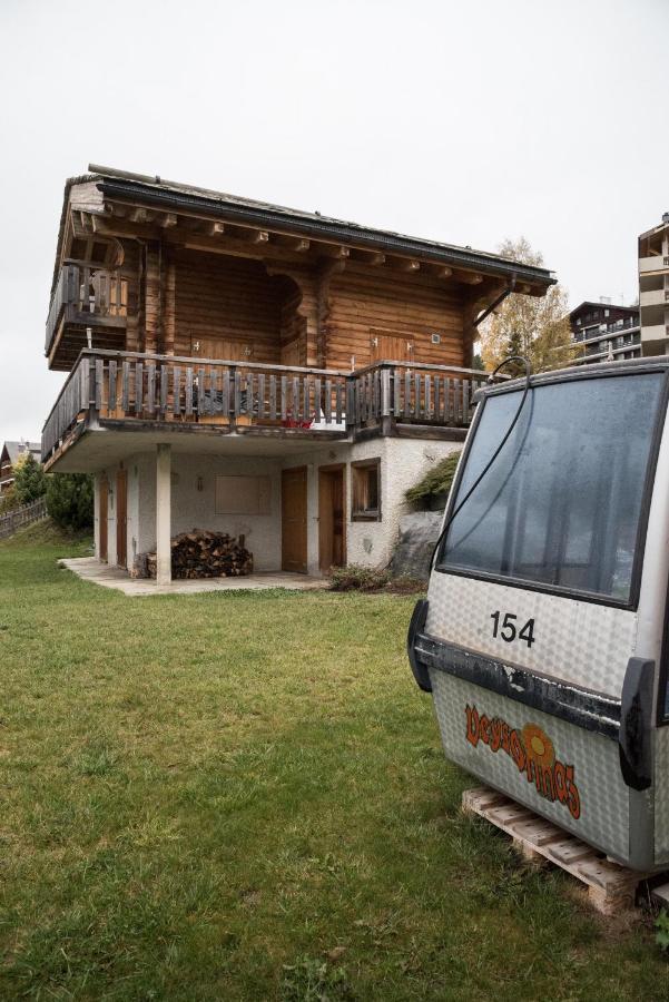 Christoph Standing & Calm Chalet 10 Pers By Alpvision Residences Veysonnaz Exteriör bild