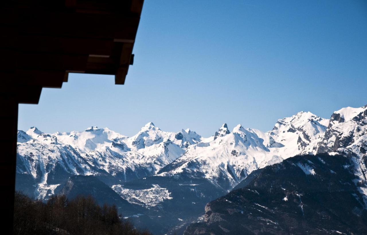 Christoph Standing & Calm Chalet 10 Pers By Alpvision Residences Veysonnaz Exteriör bild